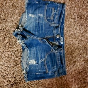 Womens jean shorts